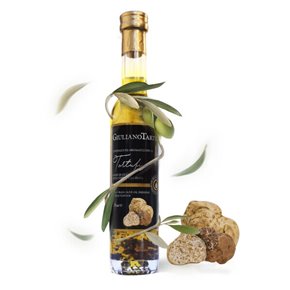 Extra virgin olive oil with white truffle + EXTRA PIECES OF TRUFFLE 100ml