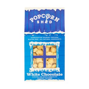 Popcorn huisje witte chocolade 80g