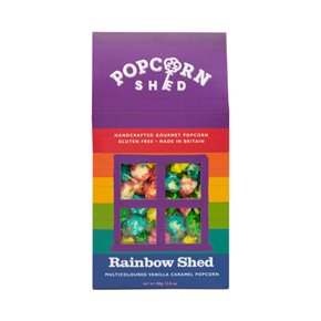 Popcorn huisje regenboog 80g