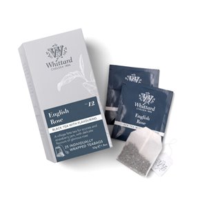 Individueel verpakte zakjes 25s English Rose Teabags 50g