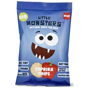 Natuurlijke chips voor kinderen paprika (vegan-glutenvrij) Bio 40g