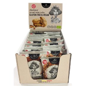 Cookies Flowpack - Martine Matin - BIO (gluten-vegan) Display 20x30g