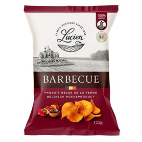 Belgische chips BBQ 125g