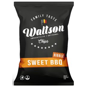 Chips Belge ondulés Sweet BBQ 125g