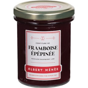 Confiture Extra de Framboise Epépinée 280g