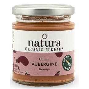 Aubergine & komijn BIO spread 170g