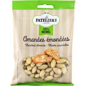 Shelled almonds 125g