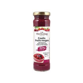 4 red fruit coulis 50% fruits 165g