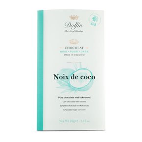 Chocolat noir à la noix de coco 70g