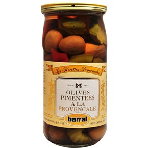 Olives pimentées à la Provençale 37cl