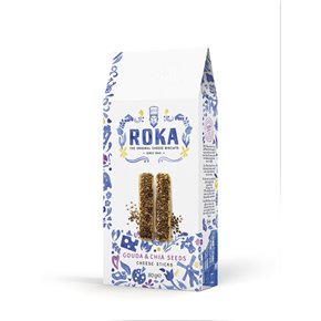 Cheese Sticks Gouda met Chia Zaad Delfts Blauw 80g