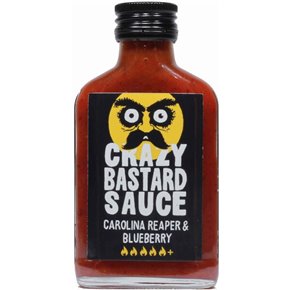 Pikante saus Carolina Reaper & blauwbessen 100ml