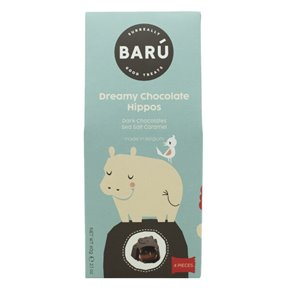 Hippo en chocolat fleur de Sel & caramel 60g