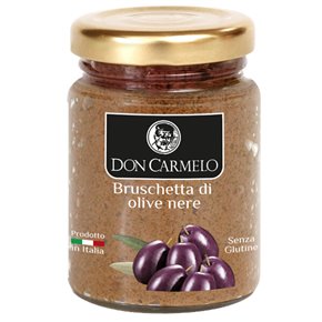 Bruschette with Black Olives 100g