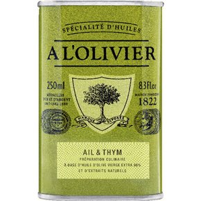 Bid. Vert Huile d'Olive Ail et Thym 250ml