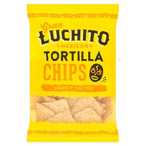 Lightly salted tortilla chips (gluten) 170g