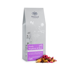 Poches thé vrac  Peach, Raspberry & Rose 100g